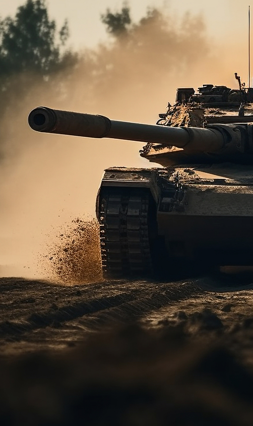 Tank driving