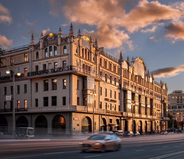 Moscow hotel view